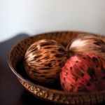 A bowl of round items